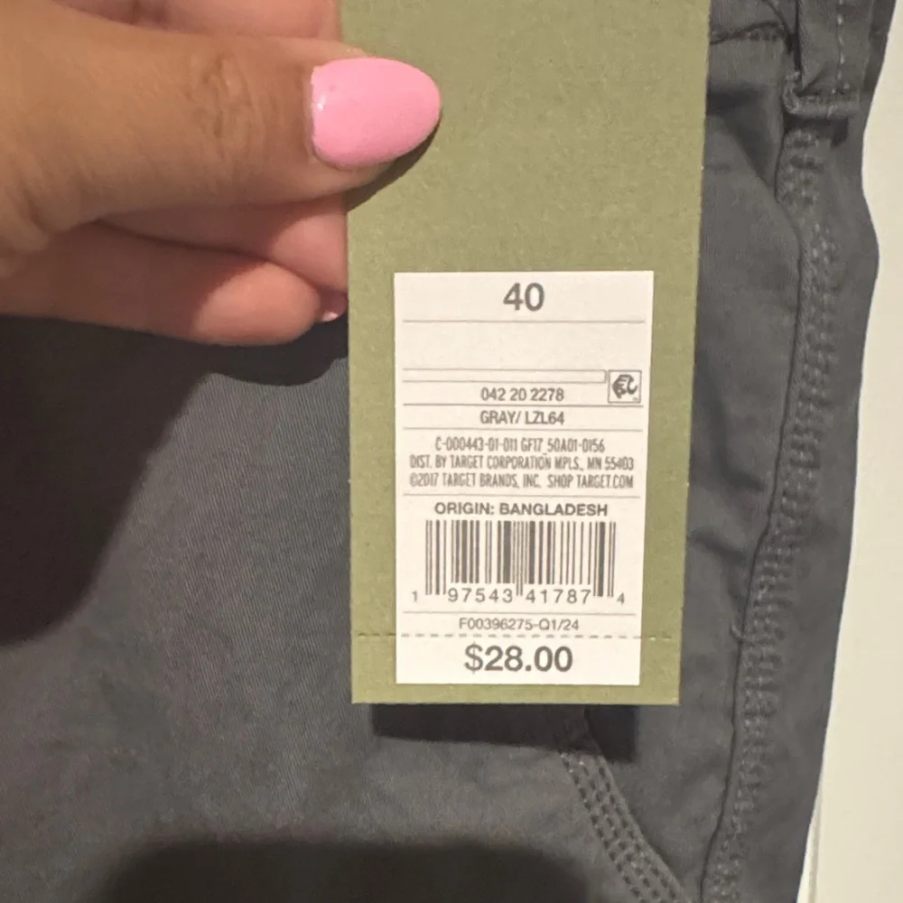 Size 40 Goodfellow Men's Cargo Shorts - Gray